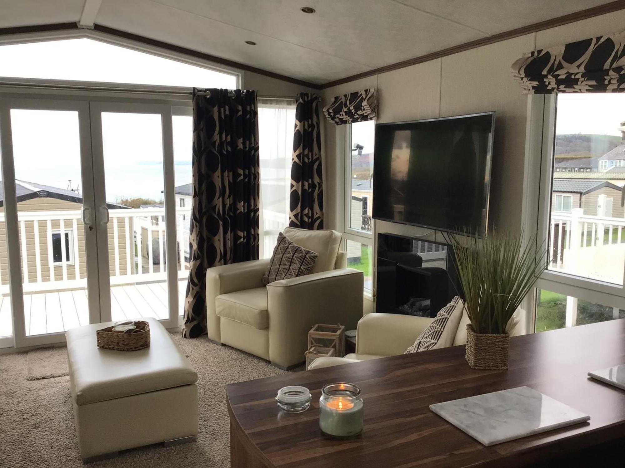 Chalet Newquay Haven Caravan 42x14 With Ocean Views New Quay (Ceredigion)